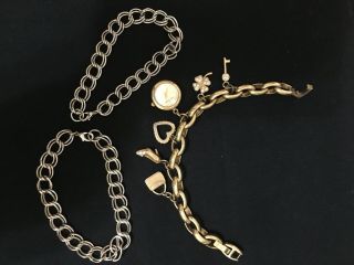 Anne Klein Charm Style Bracelet 10 - 7604chrm Wrist Watch For Women.