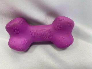 Fur Real Friends Bone Purple Squeaky For Dog Cookie My Playful Pup Interactive