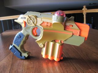 2008 Nerf Phoenix Ltx Lazer Tag Gun Gold
