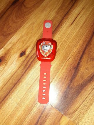 B) Paw Patrol Marshall Red Learning Watch Nick Jr.  Character Vtech Watch