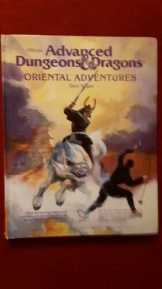 Ad&d Oriental Adventures 1985 Gygax Tsr Advanced Dungeons And Dragons