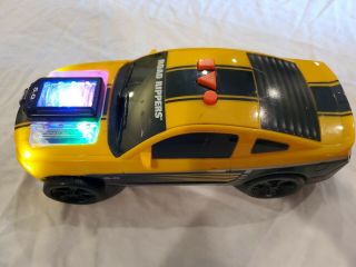 Toy State Road Ripper Yellow Mustang Lights Sounds 10 "