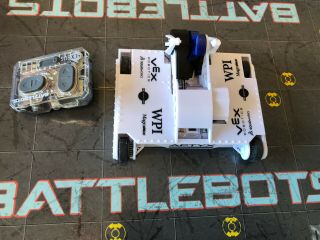 Hexbug Battlebots Rivals Robot RC Remote Bite Force,  Great With Remote. 3