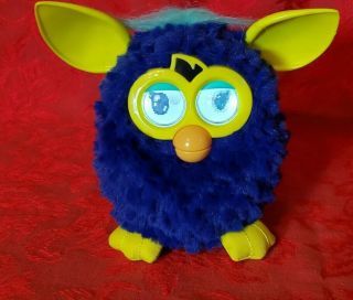 Furby Blue Body Yellow Ears And Feet