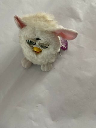 Furby 70 - 800 Series 1 Tiger Snowball Electronic Toy - White