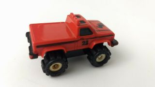 Vintage 1986 McDonald ' s Schaper Stomper Red Ford 4x4 Truck 23 3