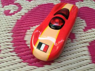 Schylling FIAT Streamline Race Car 17 Italy FRICTION TIN Toy Sparks 2