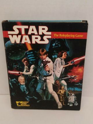 West End Games Star Wars The Roleplaying Game 1st Edition Hc 40001 1987