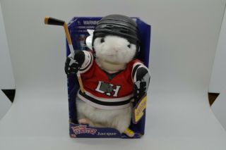 Gemmy Jacque Dancing Hamster Hockey Singing Ice Ice Baby 2002 (package)