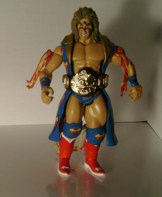 Wwe Wwf Ultimate Warrior Wrestlemania Wrestling Figurine Mattel Read