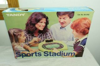 Vintage Radio Shack Tandy Electronic Sports Stadium Game