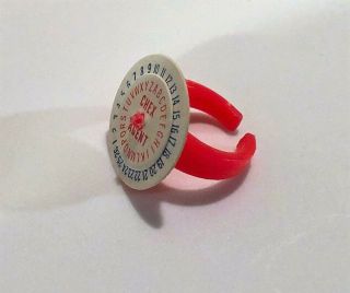 Rare Chex Cereal Agent Decoder Ring 1970 