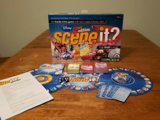 Disney Scene It 2nd Edition DVD Game,  100 Complete Mattel Disney Family Trivia 2