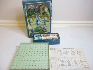Vintage 1967 Feudal The Game Of Siege & Conquest 
