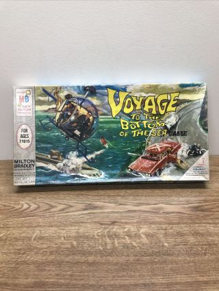 1964 Voyage To Bottom Of The Sea Board Game Complete Vintage Vtg 60 
