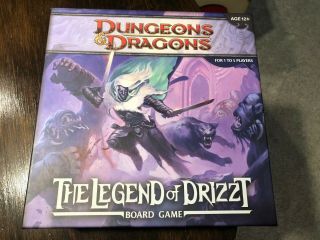 The Legend Of Drizzt Dungeons & Dragons Board Game