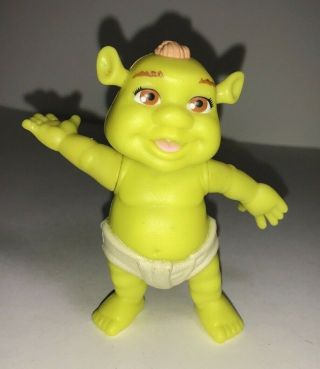 2007 McDonald’s Shrek The Third Happy Meal Toys | Baby Ogre and Gingerbread Man 2