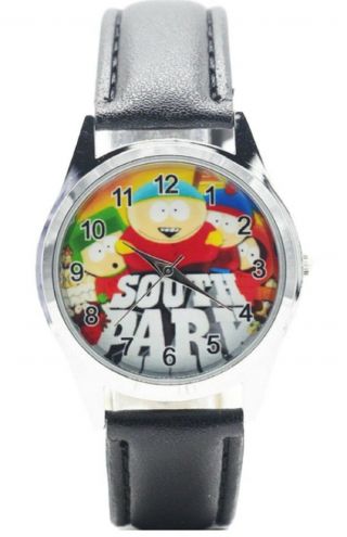South Park Tv Series Leather Band Wrist Watch