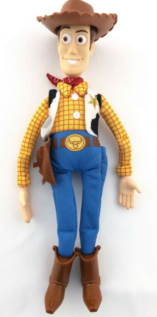 Vtg 1995 Burger King Toy Story Pal Woody Cowboy Hand Puppet Promotional Disney