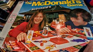 Vintage 1975 The Mcdonald’s Board Game By Milton Bradley