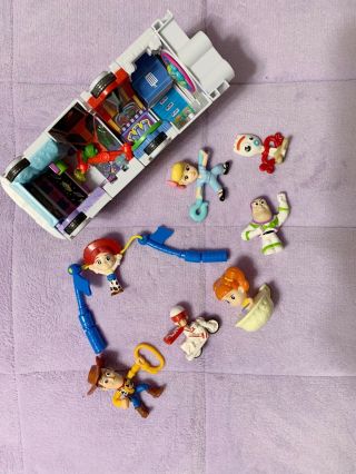 2019 MCDONALD ' S ' TOY STORY 4 ' COMPLETE SET OF 10 HAPPY MEAL TOYS RV Set 2