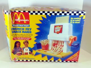 Mcdonalds Happy Meal Magic French Fry Snack Maker