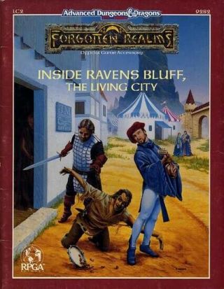 Lc2 Inside Ravens Bluff The Living City Exc Module Tsr Dungeons Dragons 9282
