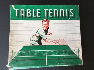 Vintage Eagle Table Tennis Game - Ping Pong - Box - Ts224