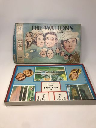Milton Bradley Vintage Board Game The Waltons 1974