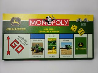 John Deere Tractor Monopoly Collector 