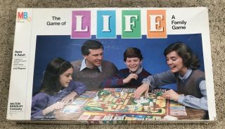 Vintage 1985 Hasbro The Game Of Life Board Game (04000) - Complete Euc