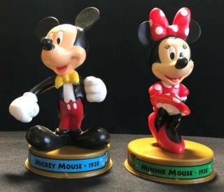 2002 McDonalds Happy Meal 100 Years of Disney Magic Mickey and Minnie Mouse 1928 2
