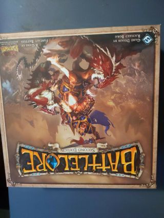 Battlelore Second Edition Board Game 100 Complete Unpunched Parts Runebound 2nd