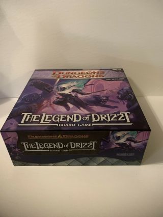 The Legend Of Drizzt Dungeons & Dragons Board Game But In Great Shape.
