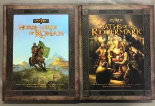 Cubicle 7 The One Ring Rpg 2 Books: Rohan & Oaths Of The Riddermark Oop