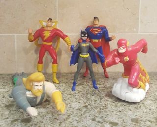 Dc Heroes 1999 Jack In The Box Set Of 5 Happy Meal Toy
