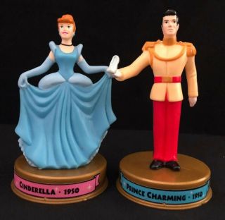 Mcdonalds Happy Meal 100 Years Of Disney Magic Cinderella & Prince Charming 1950