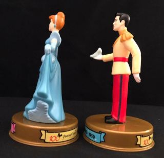 McDonalds Happy Meal 100 Years of Disney Magic Cinderella & Prince Charming 1950 2