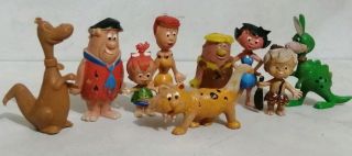 Flintstones Complete Set Cereal Premium Toys Peru 1980 Official Hanna Barbera