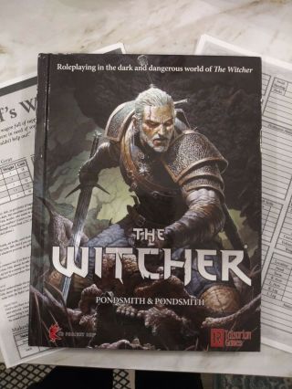 The Witcher Role - Playing In The Dark And Dangerous World.  Pondsmith & Pondsmith
