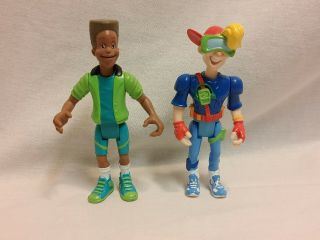 Vintage 1990 Burger King Kids Club Jaws & Kid Vid Figure Toys