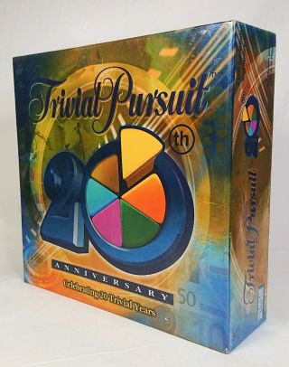 Trivial Pursuit 20th Anniversary Edition Board Game Parker Brothers 2