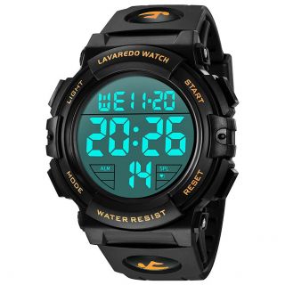 Skmei Waterproof Electronic Watch Men Outdoor Sports Led Digital Wristwatch