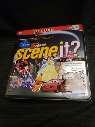 Disney Scene It? 2nd Edition Game Mattel 2007