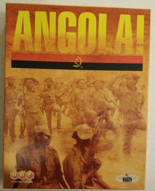 Angola Wargame Mmp 2 To 4 Players Igs Unpunched And 100 Complete