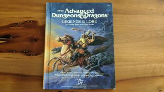 Ad&d Legends And Lore (1984)