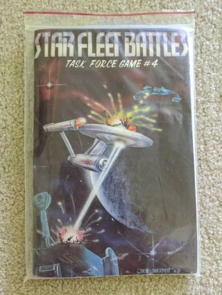 Star Fleet Battles Task Force Game 4 Vintage 1975