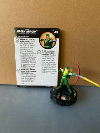 Heroclix Green Arrow 070 Chase Justice League Unlimited