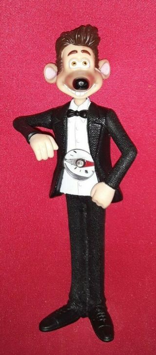 Flushed Away Roddy The Rat 5 " Figure W/compass - Mcdonalds Toy 2006
