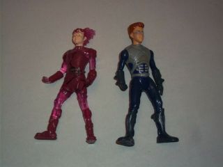 2005 Mcdonalds Sharkboy And Lava Girl 5 " Action Figures